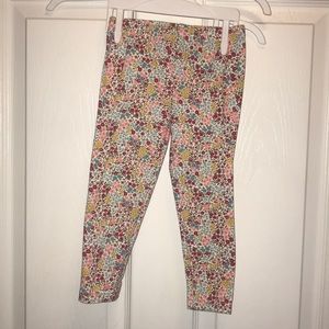 Carters flower leggings